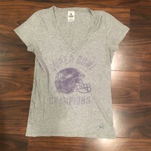 PINK Baltimore Ravens Super Bowl Tee